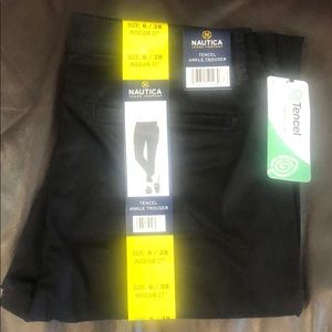 New Ladies Nautica Tencel Ankle Trousers. Size 6